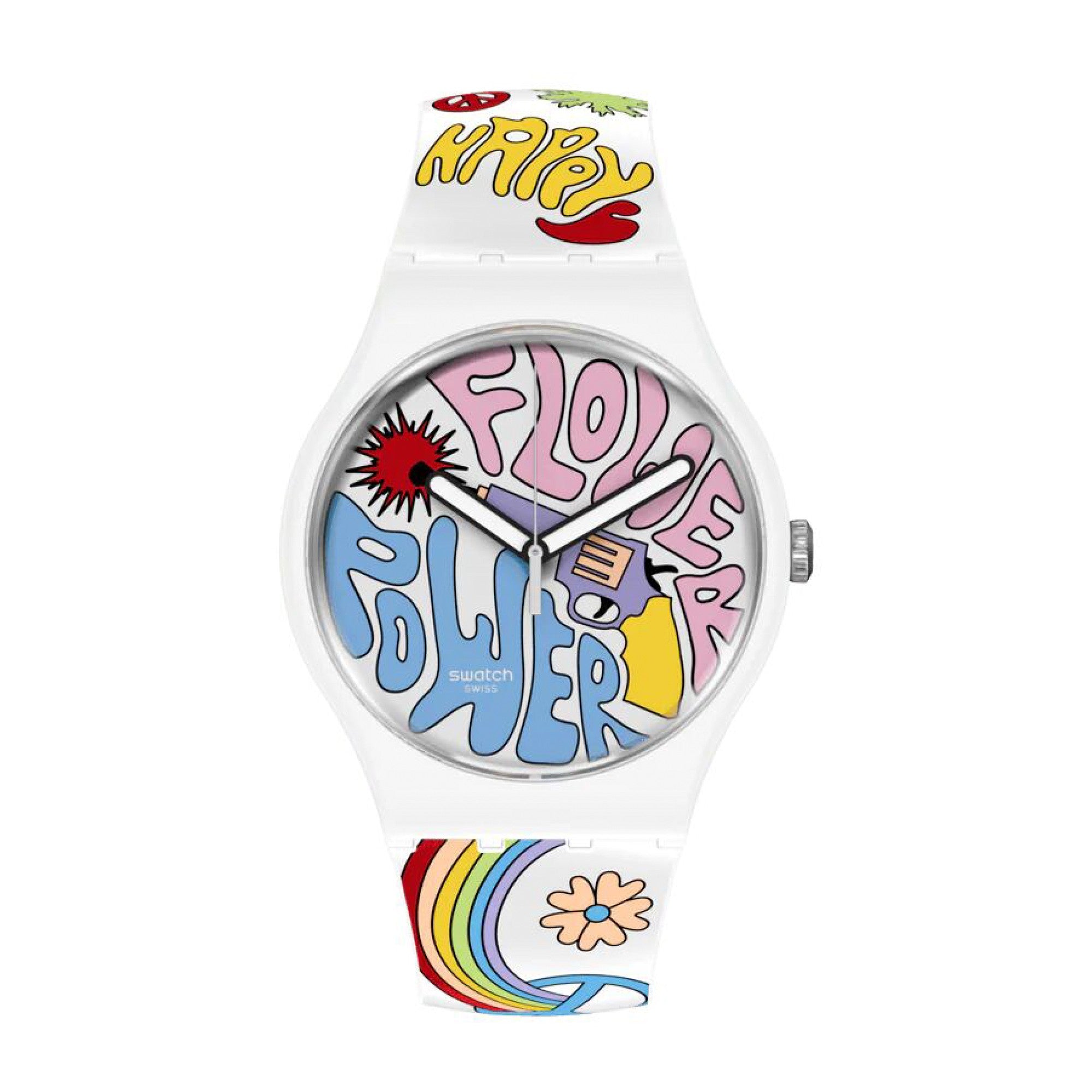 Reloj Swatch Power Of Peace SO32W107 Unisex