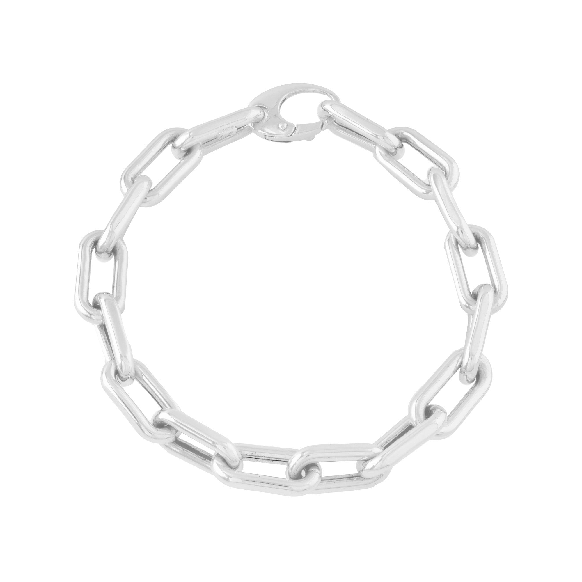 PULSERA ARGOLLAS OVALADAS