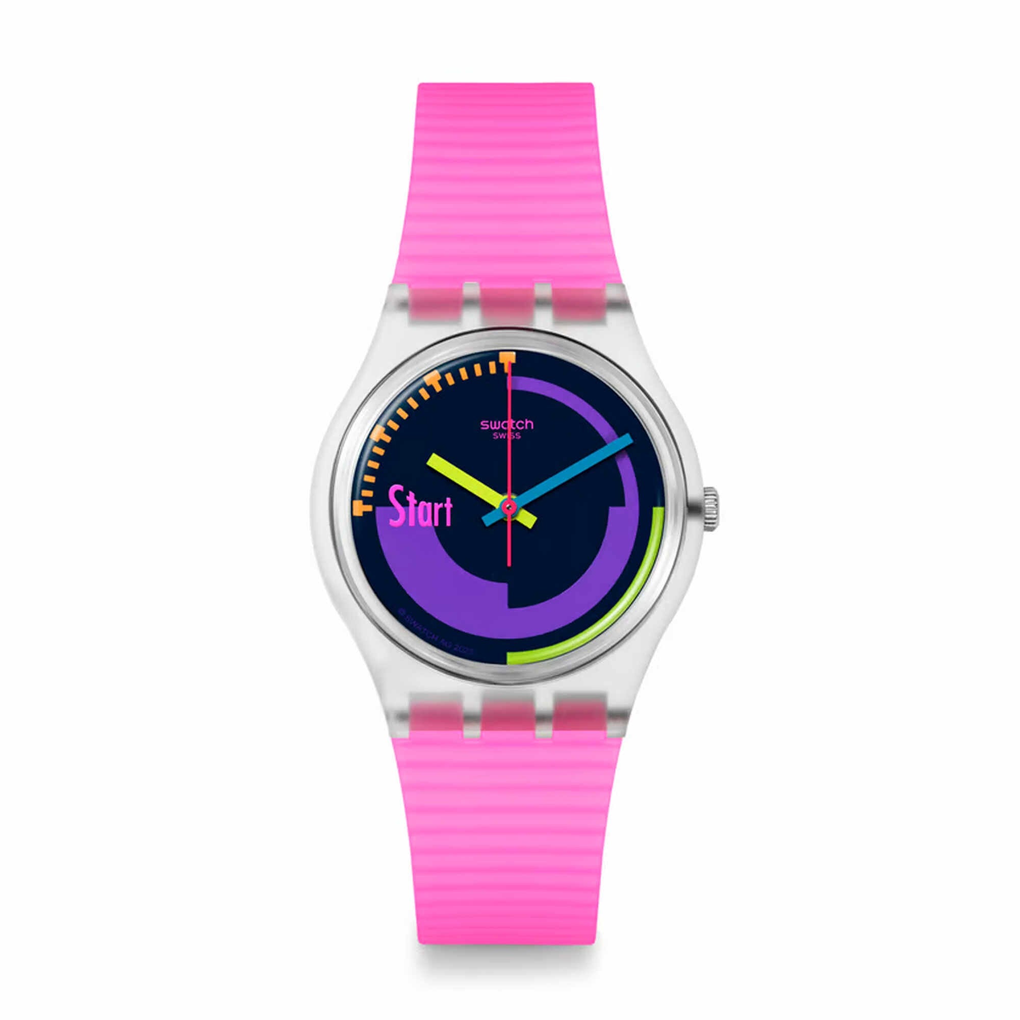 Reloj Swatch Neon Pink Podium SO28K111 Dama
