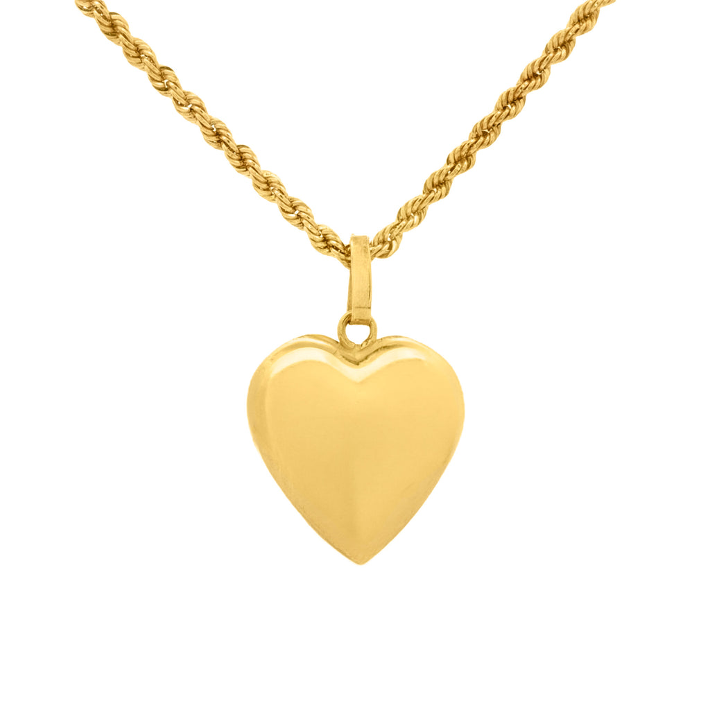 DIJE CORAZÓN BUCHÓN 2 CM