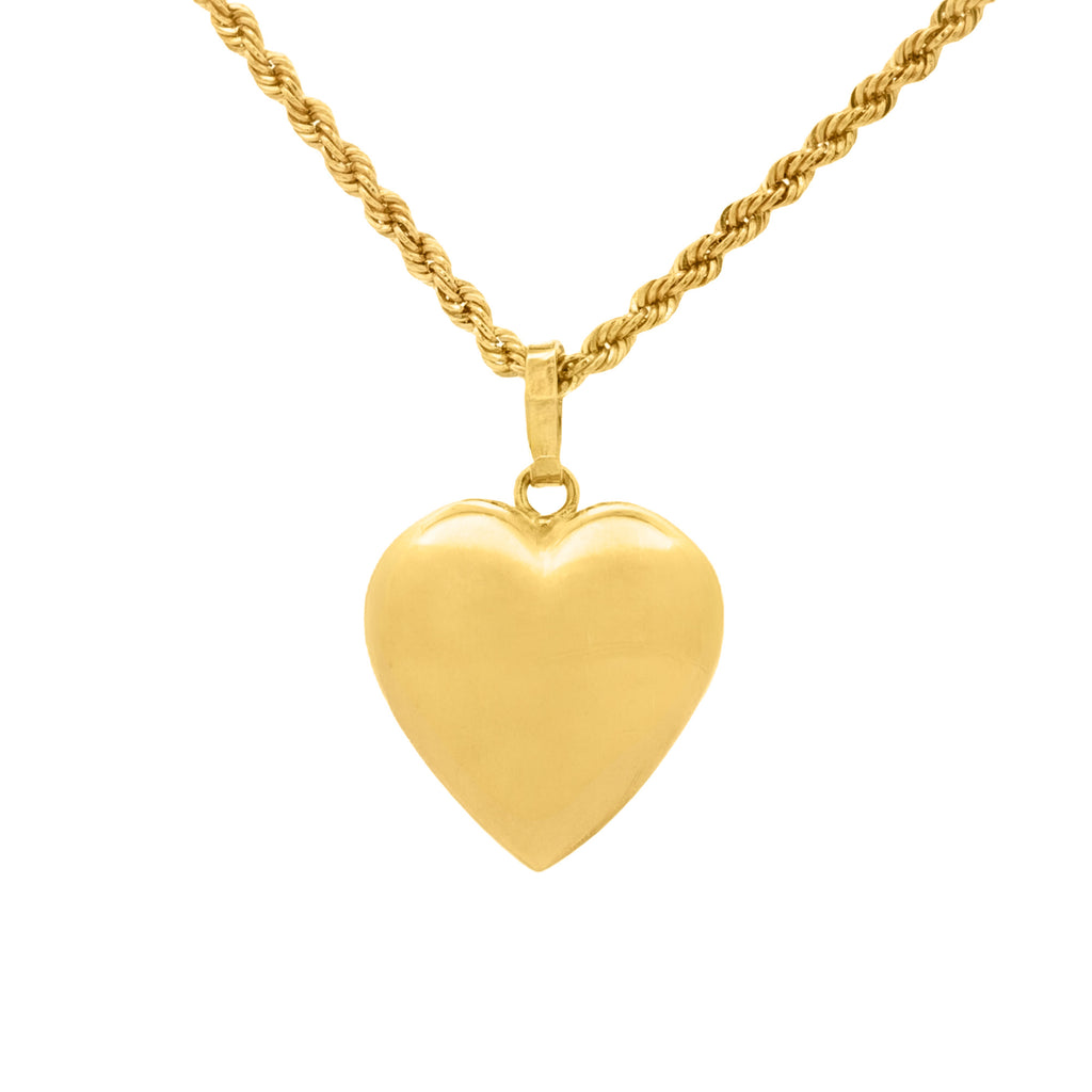DIJE CORAZÓN BUCHÓN 2 CM