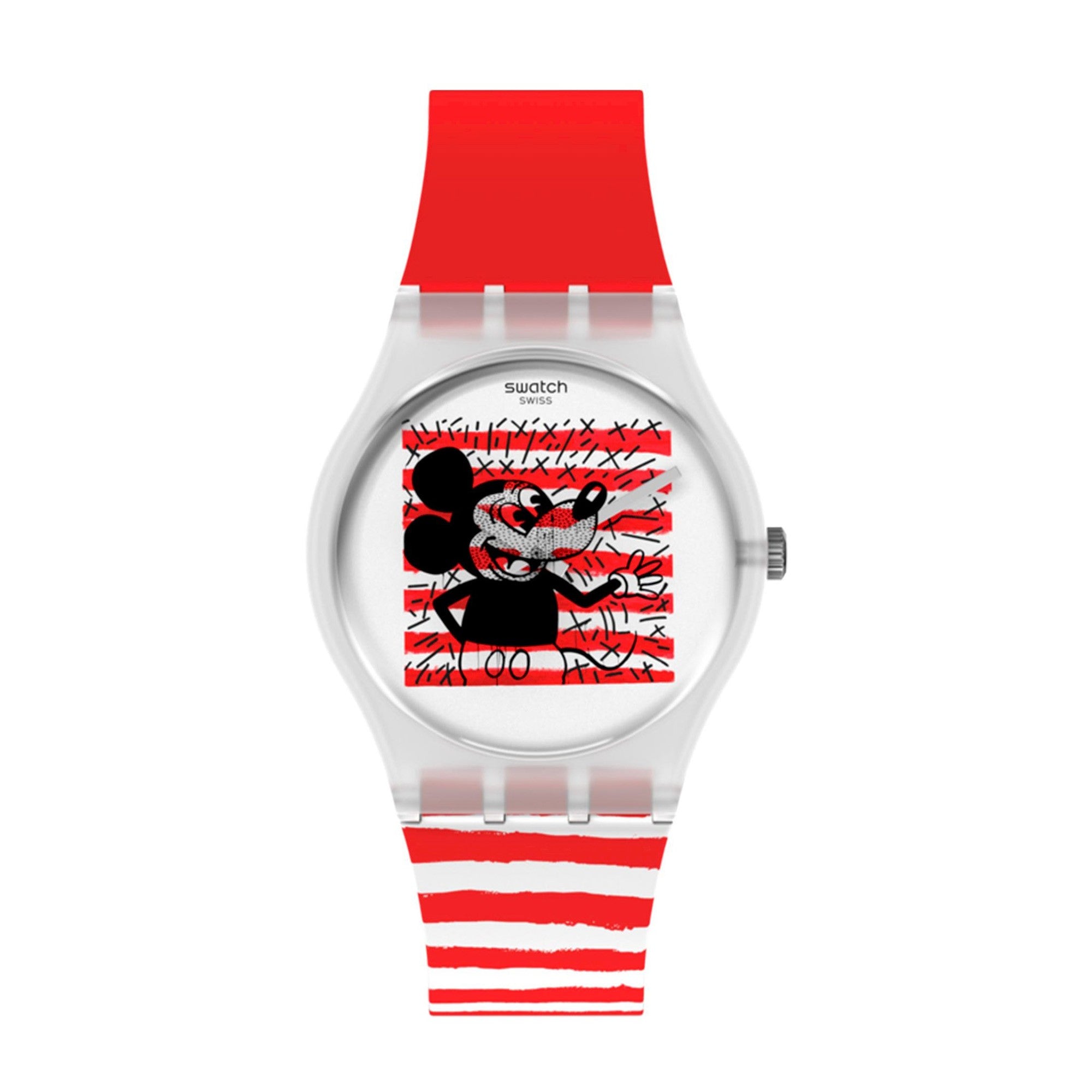 Reloj Swatch Mouse Marinière GZ352 Unisex