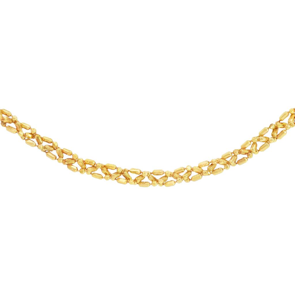 CADENA TEJIDO TRENZA 45 CM