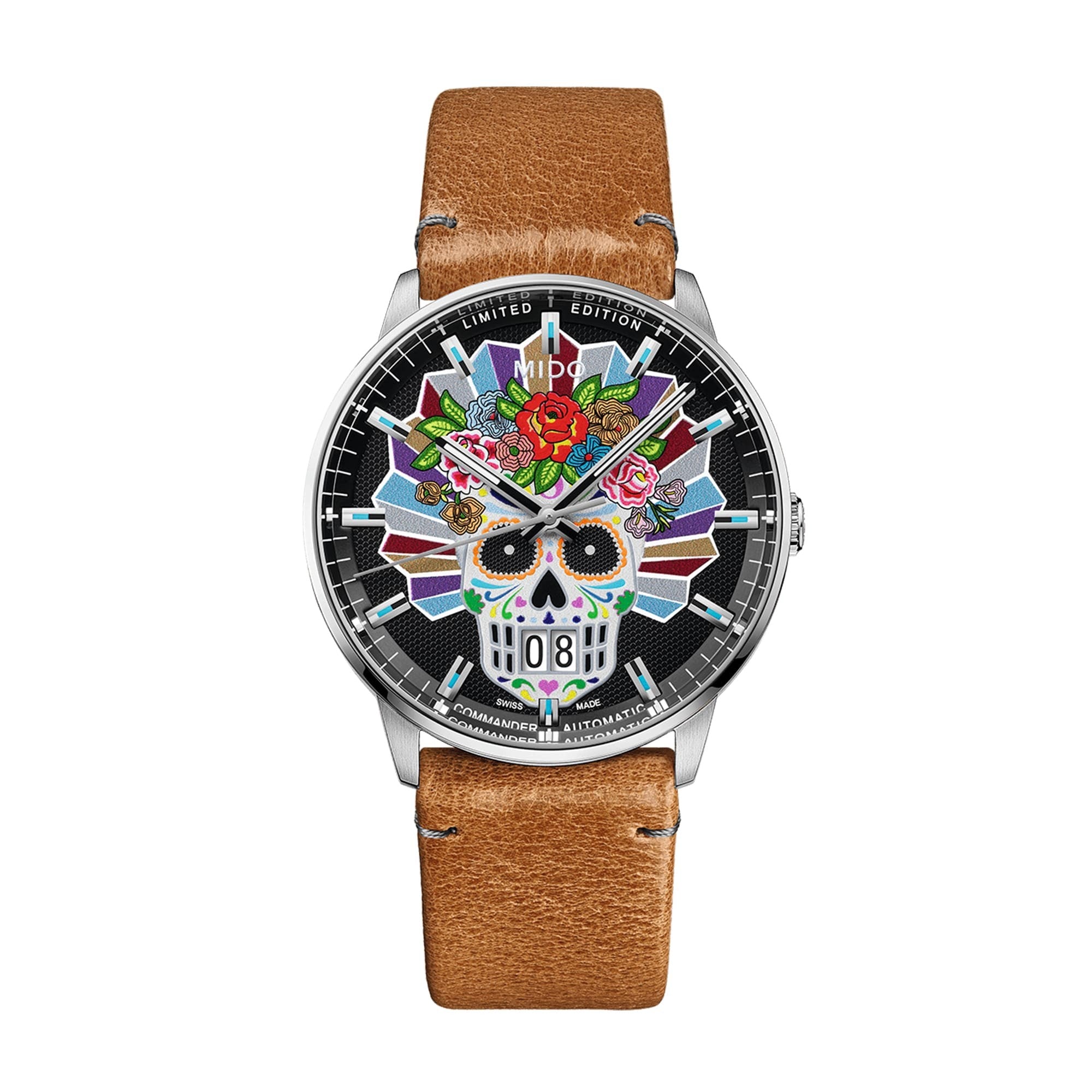 Reloj Mido Commander Big Date Catrina Limited Edition M0216261105102 Caballero