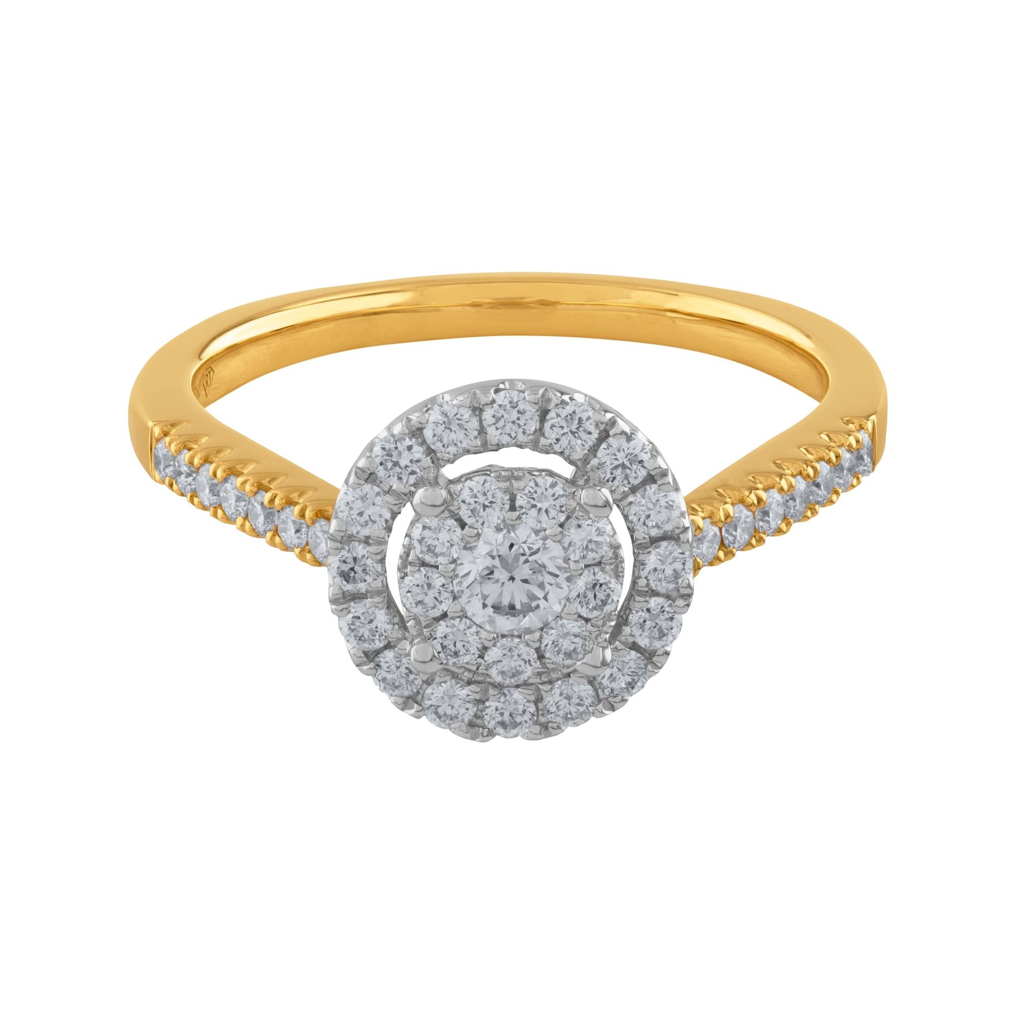 ANILLO FLOR CON DIAMANTES