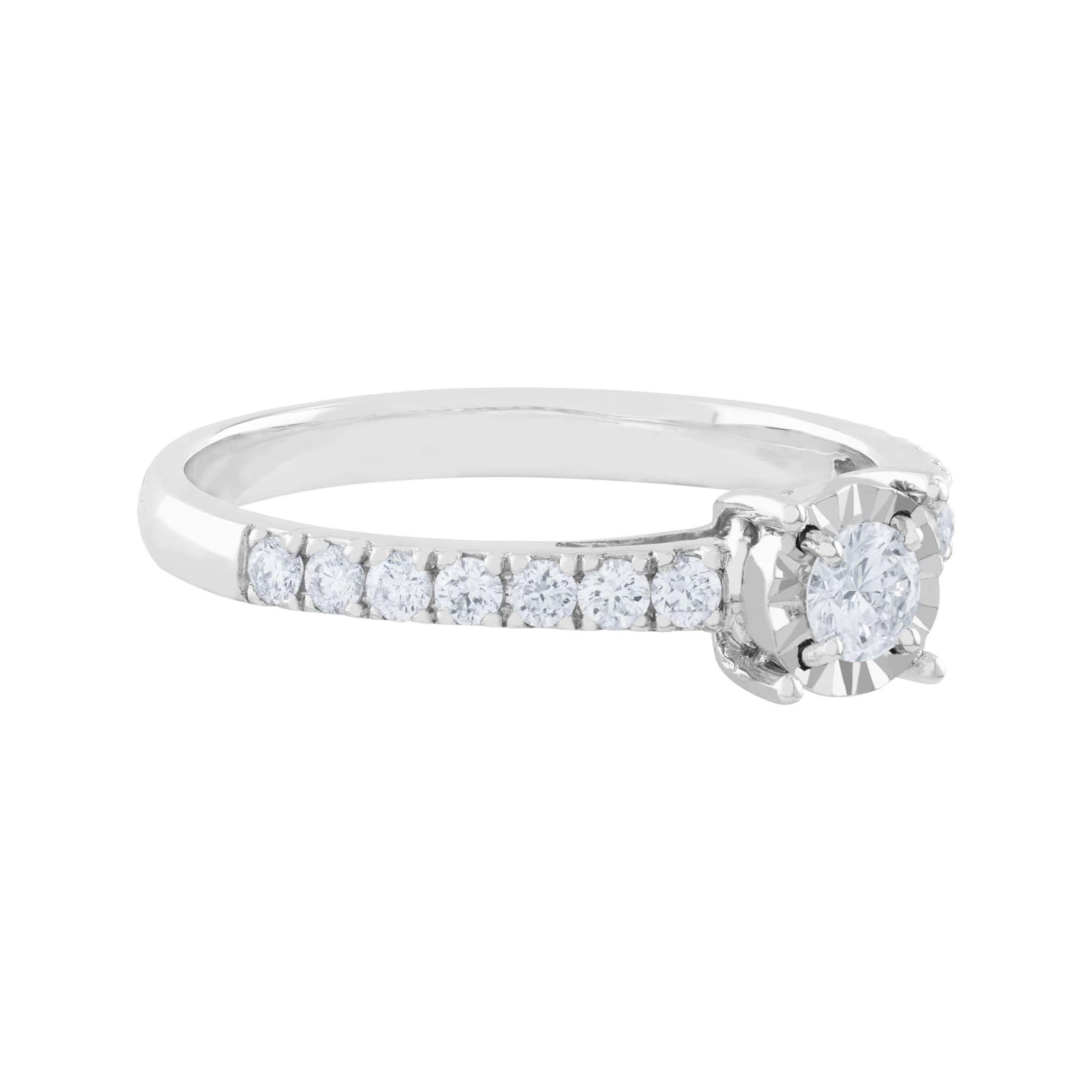 ANILLO COMPROMISO CON DIAMANTES