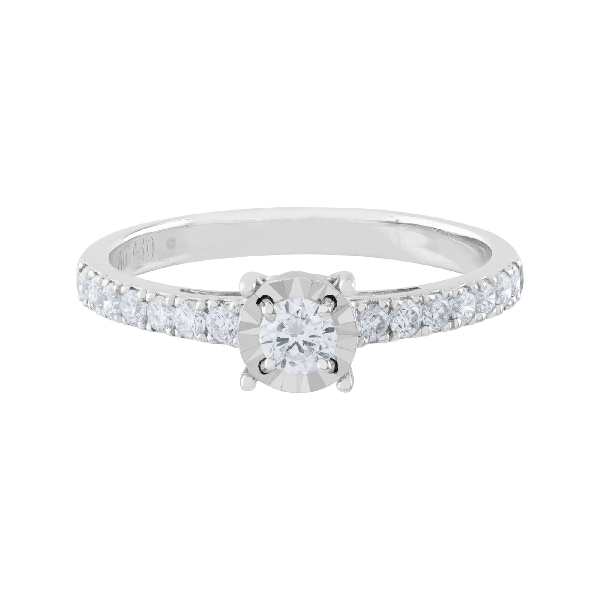 ANILLO COMPROMISO CON DIAMANTES