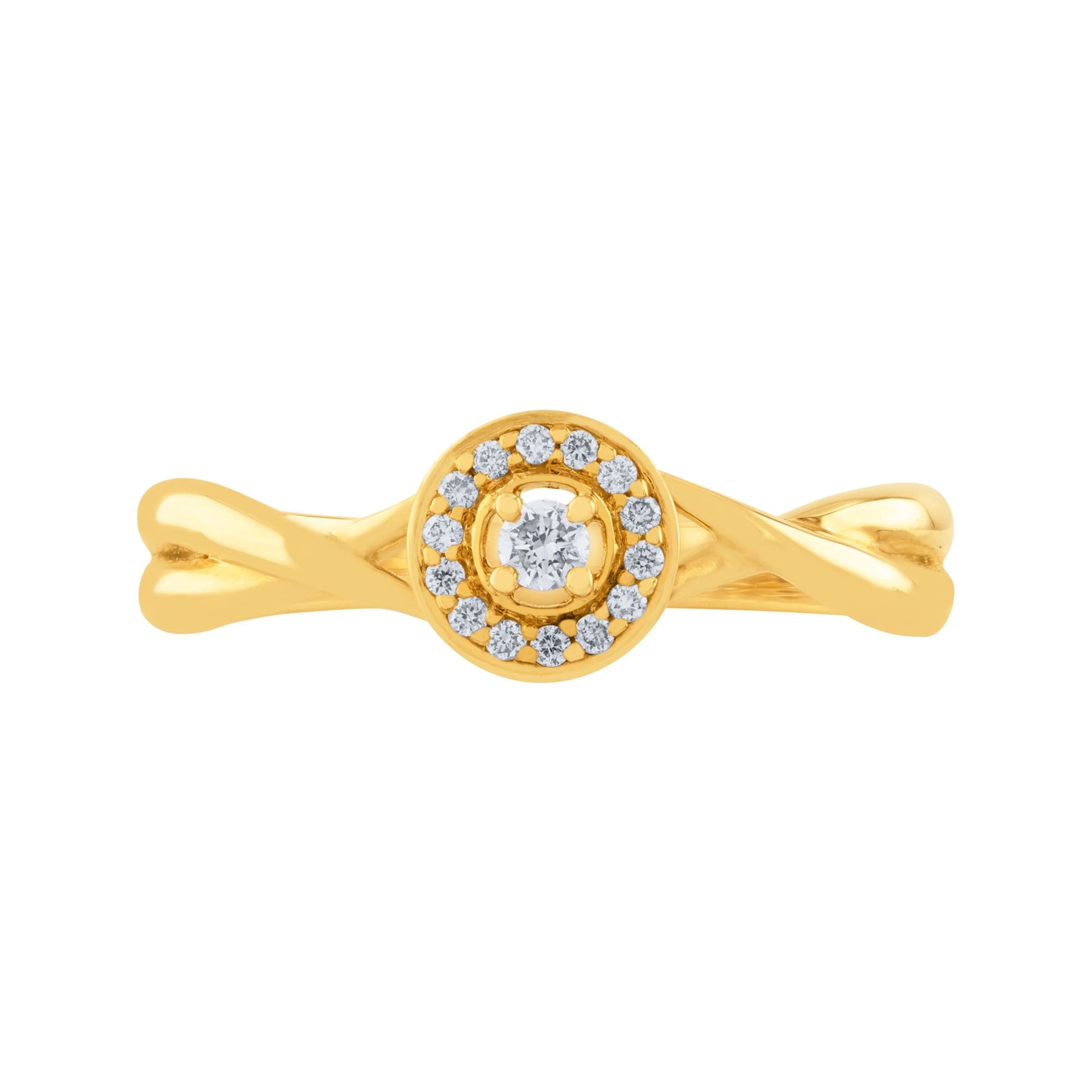 ANILLO DE COMPROMISO CON DIAMANTES CIRCULAR