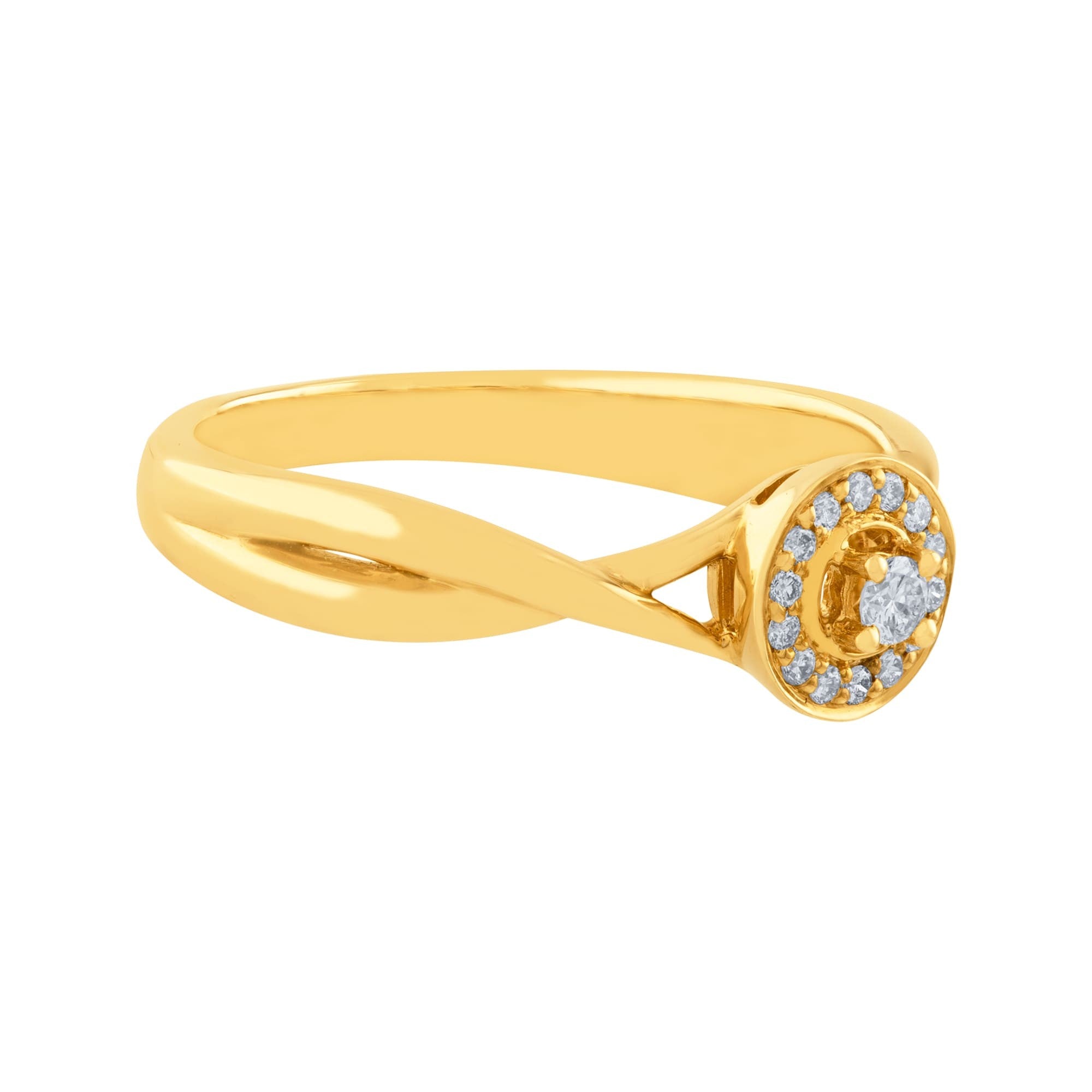 ANILLO DE COMPROMISO CON DIAMANTES CIRCULAR