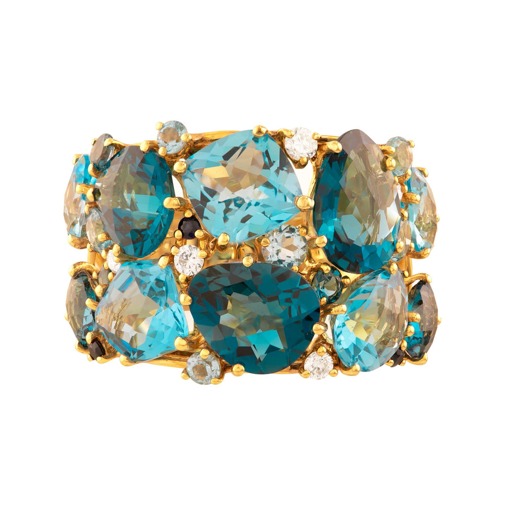 ANILLO PIEDRAS PRECIOSAS MIXTAS