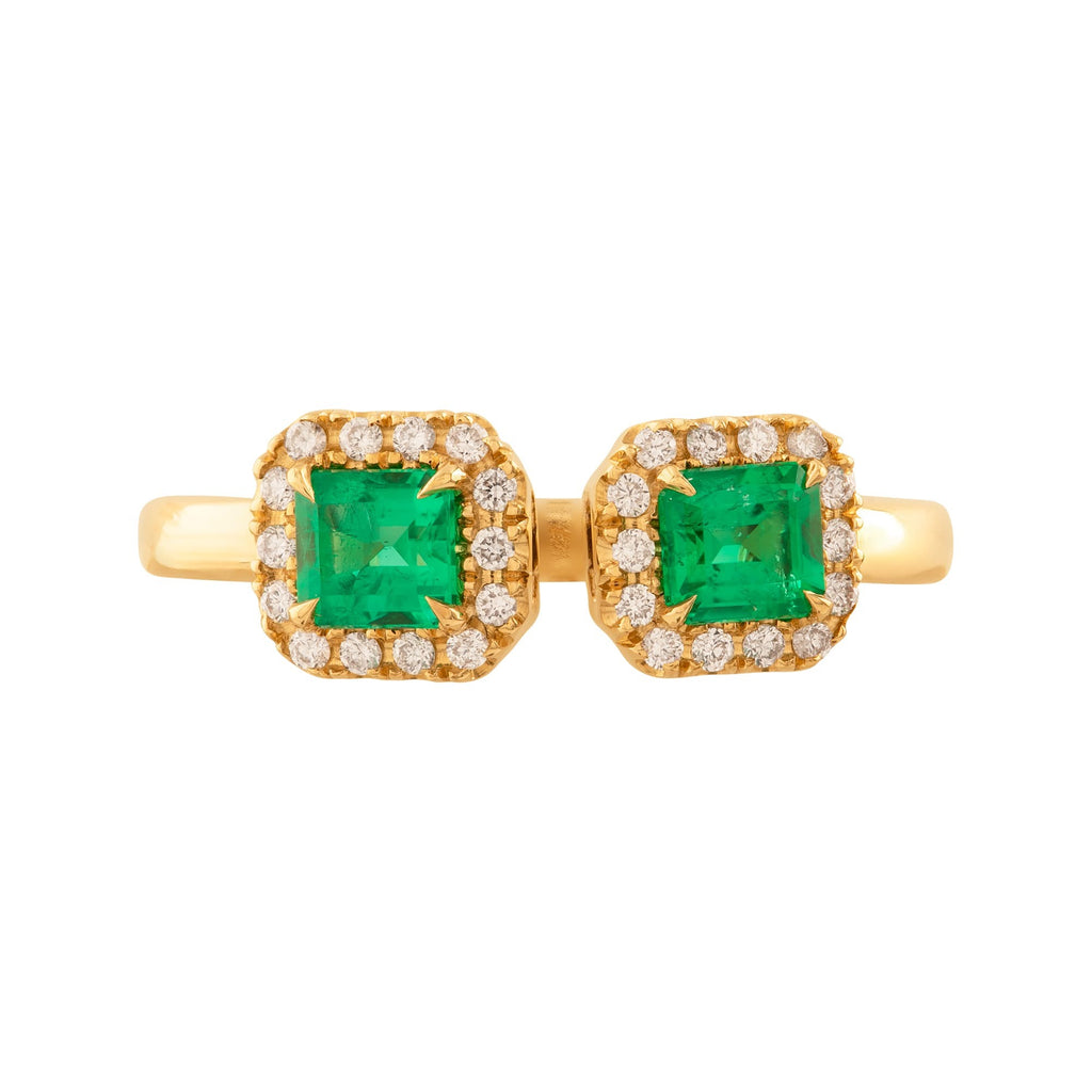 ANILLO CUADROS SEPARADOS