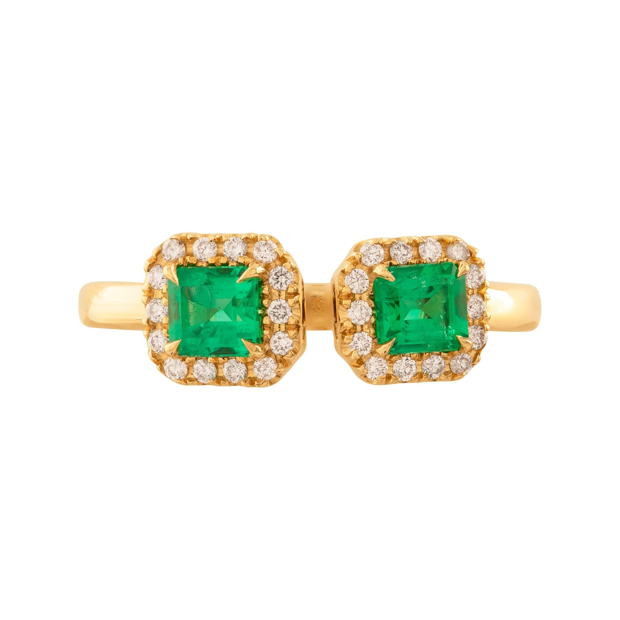 ANILLO CUADROS SEPARADOS