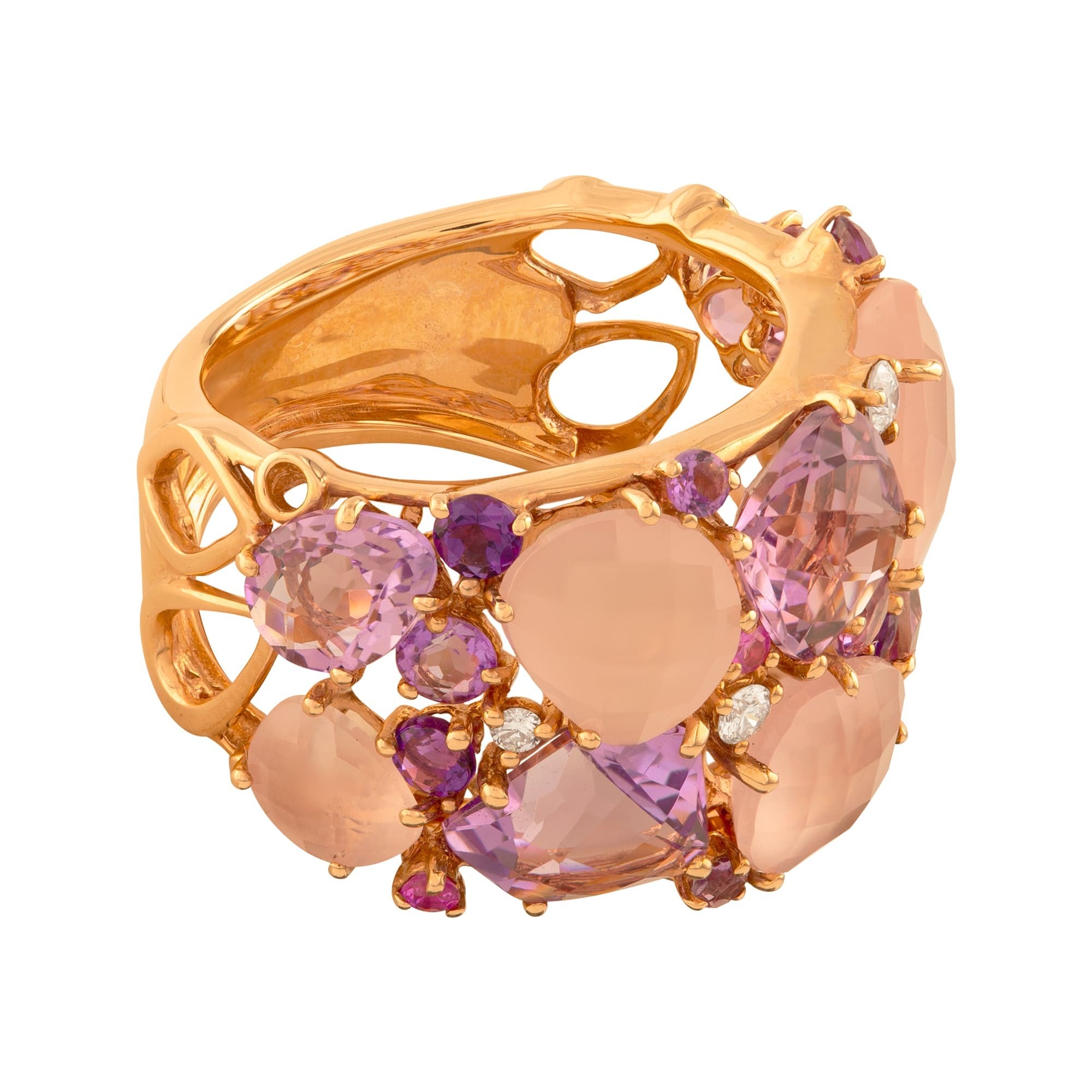 ANILLO PIEDRAS PRECIOSAS MIXTAS