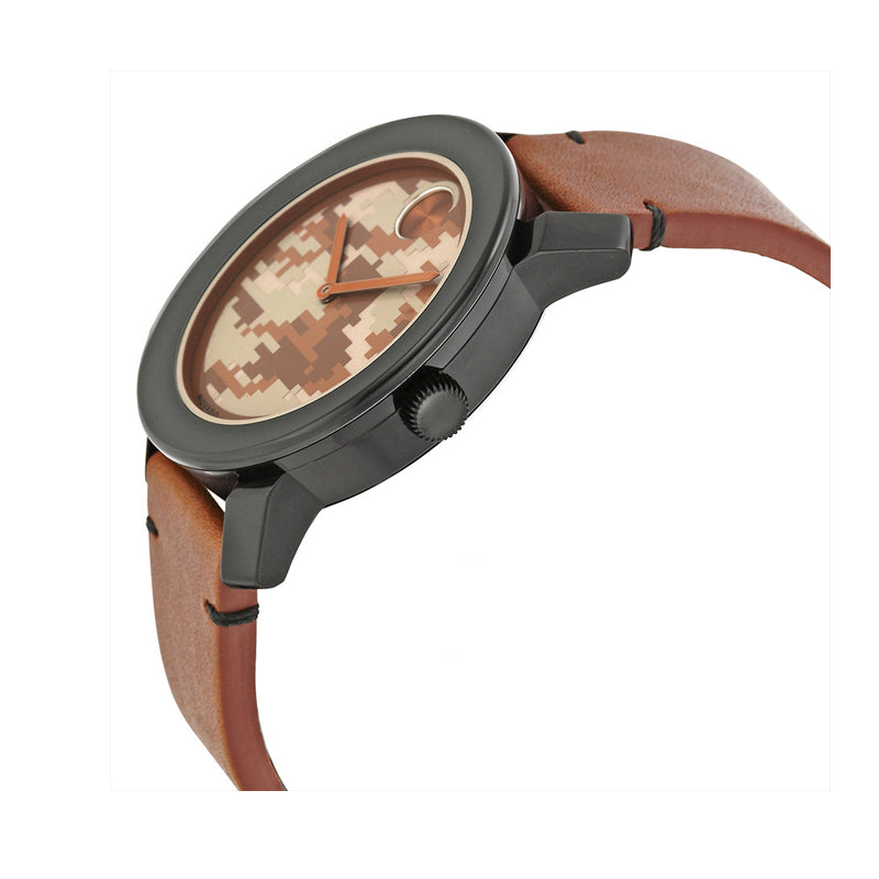 Reloj Movado Bold Brown and Beige Camouflage-Print 3600301 Caballero