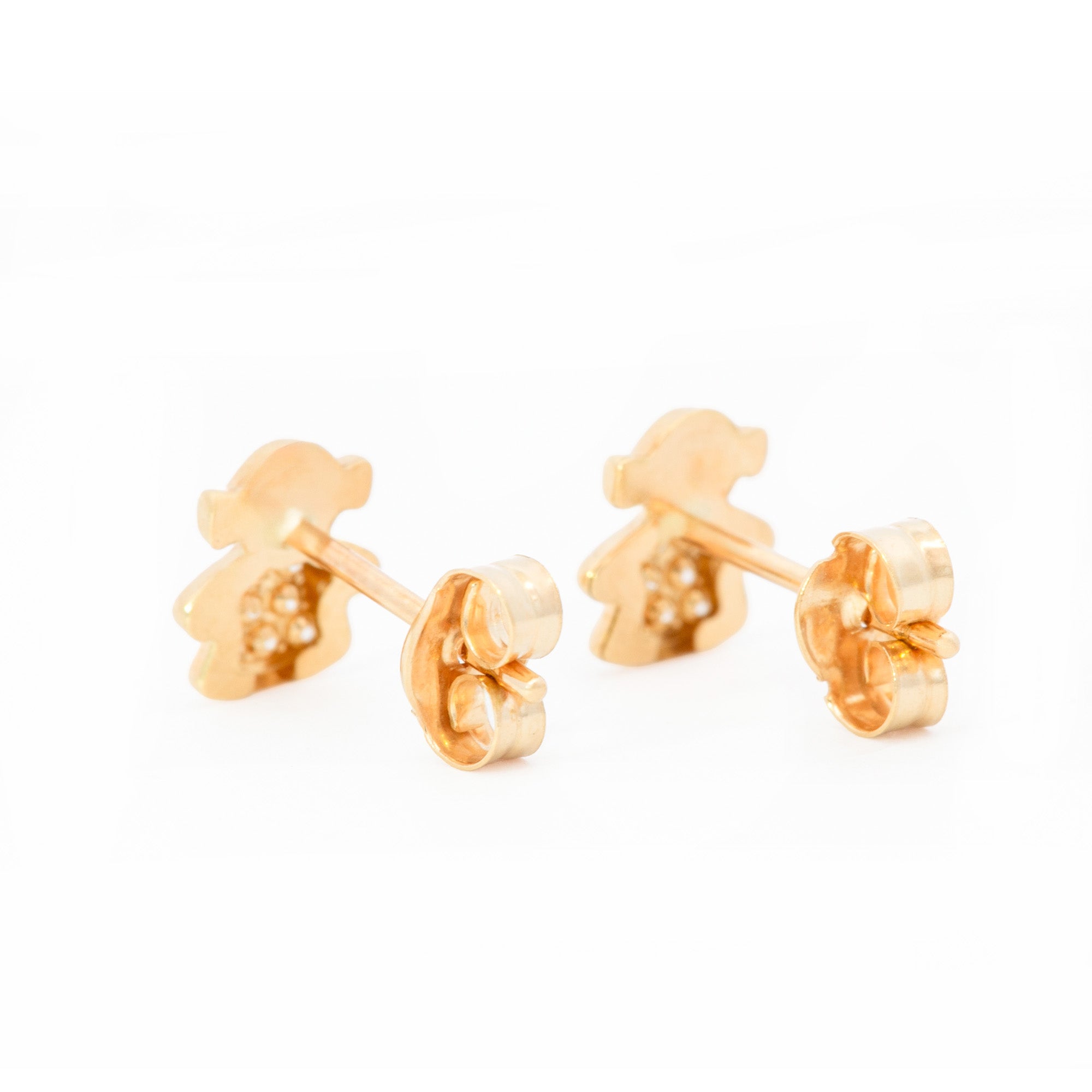 ARETES NIÑA  ZIRCÓN