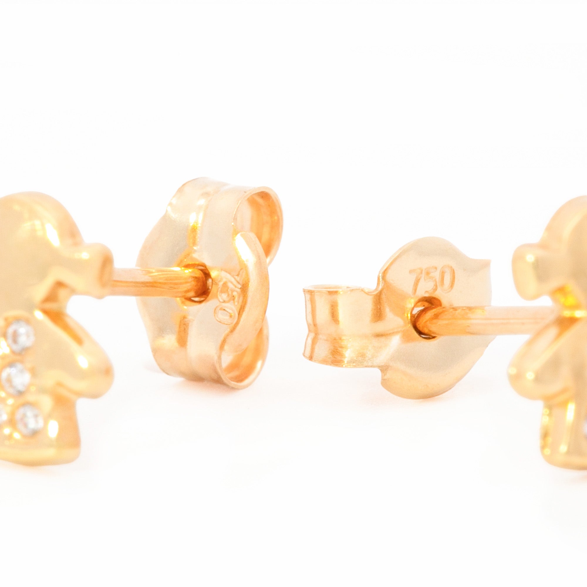 ARETES NIÑA  ZIRCÓN