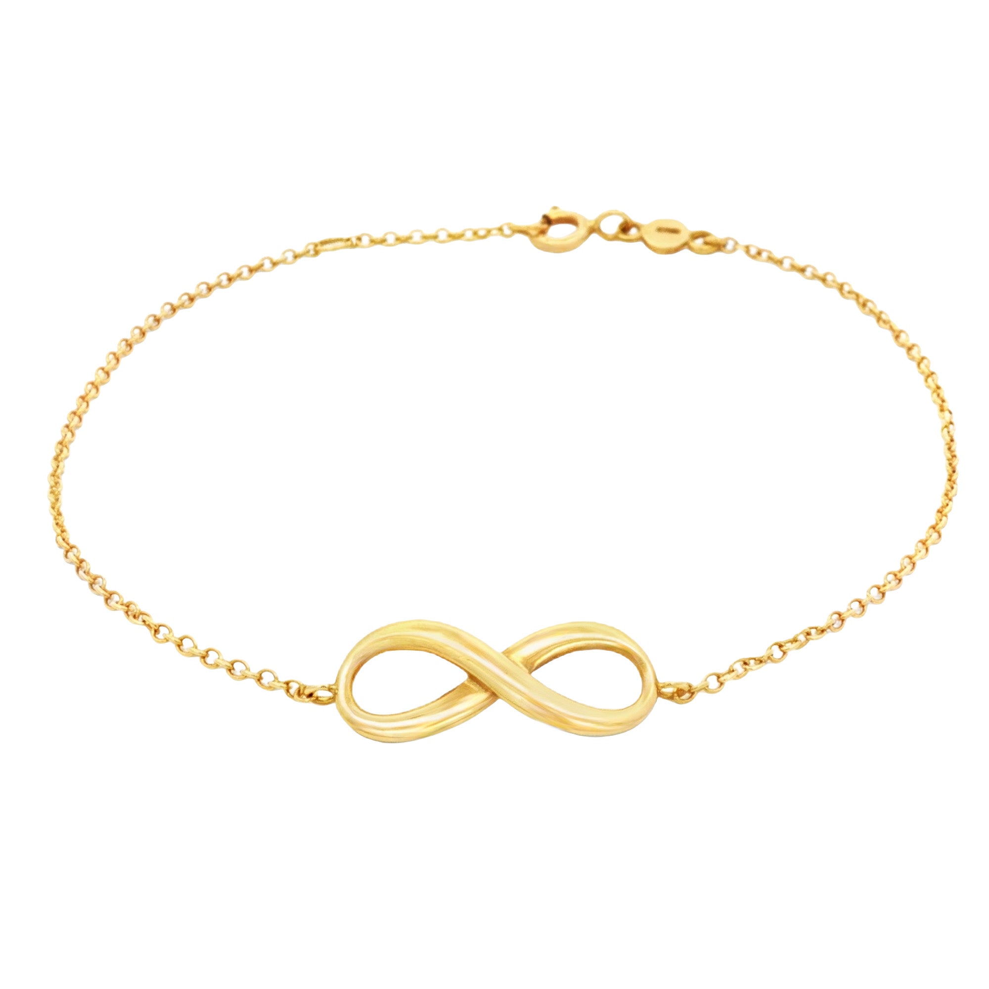 PULSERA INFINITO TEJIDO ROLLO 19CM