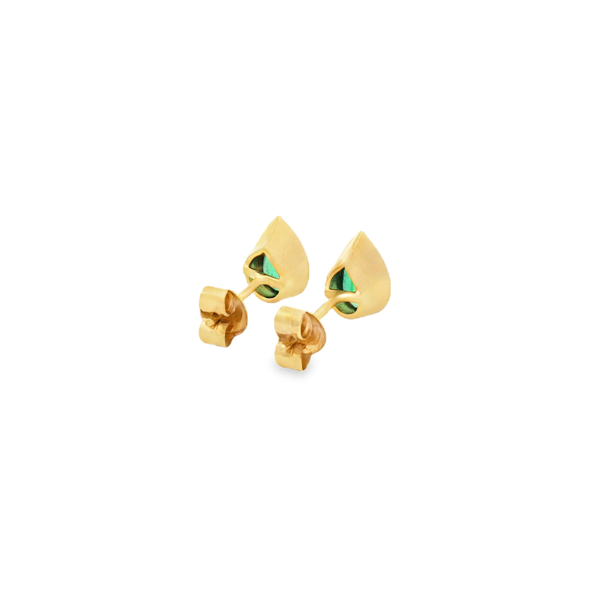 ARETES GOTA DE ESMERALDAS