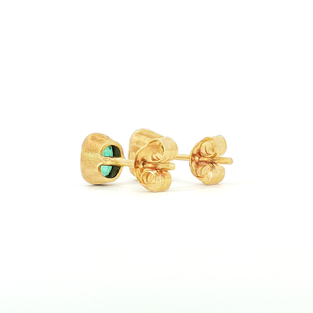 ARETES ESMERALDA OVAL