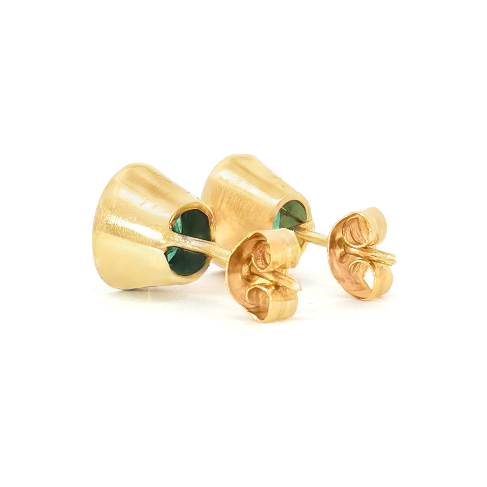 ARETES ESMERALDA OVAL