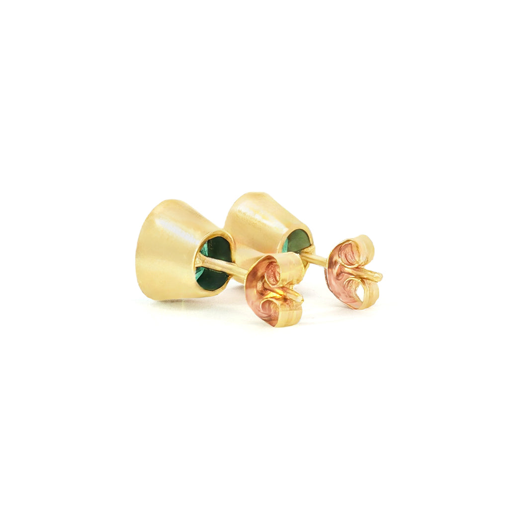 ARETES ESMERALDA OVAL