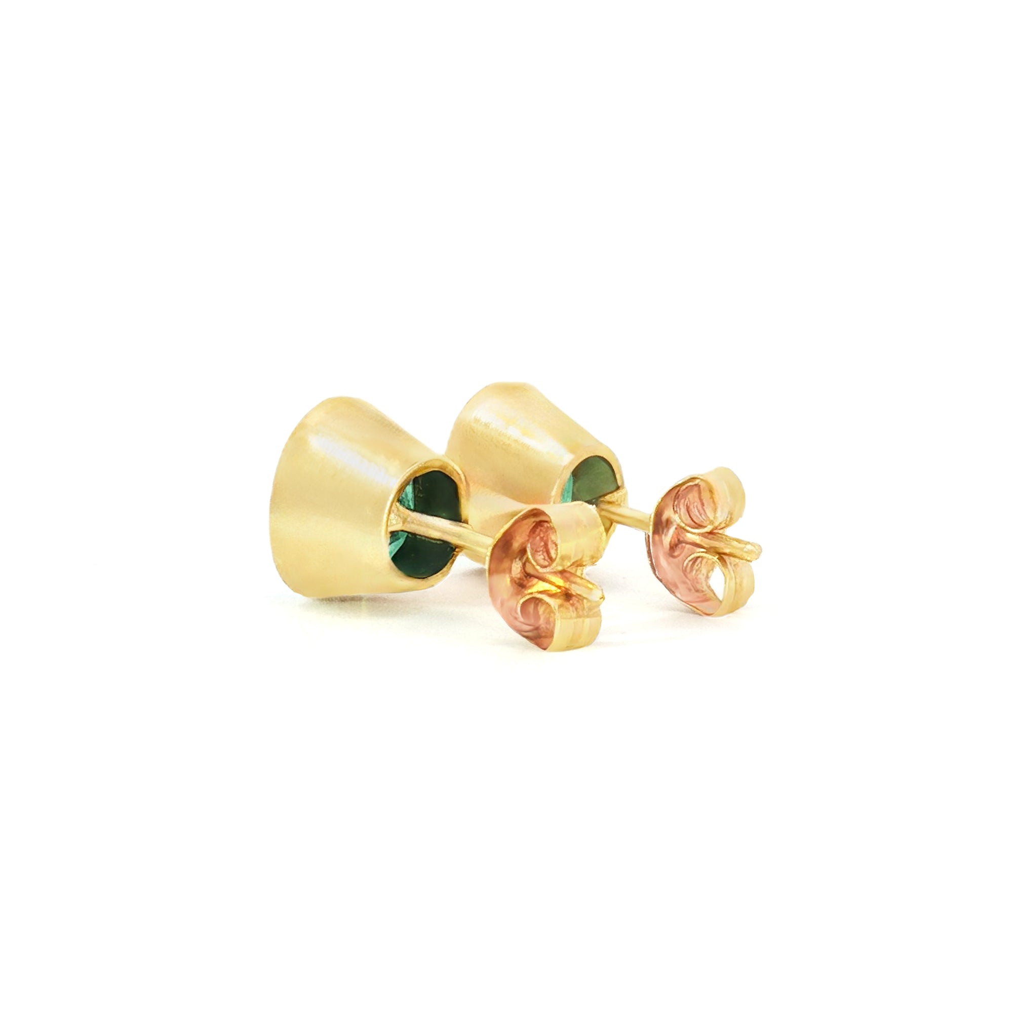 ARETES ESMERALDA OVAL