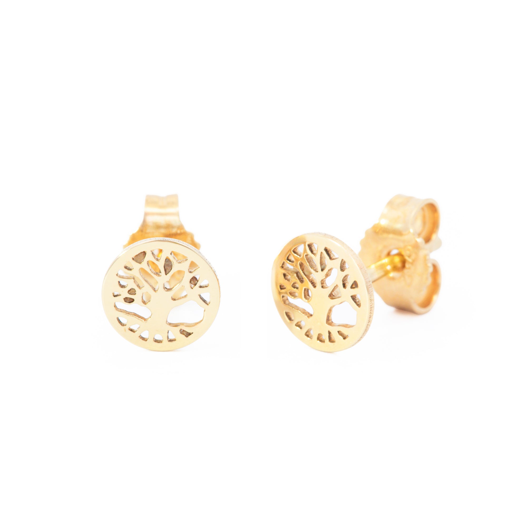 ARETES ÁRBOL DE LA VIDA REDONDO