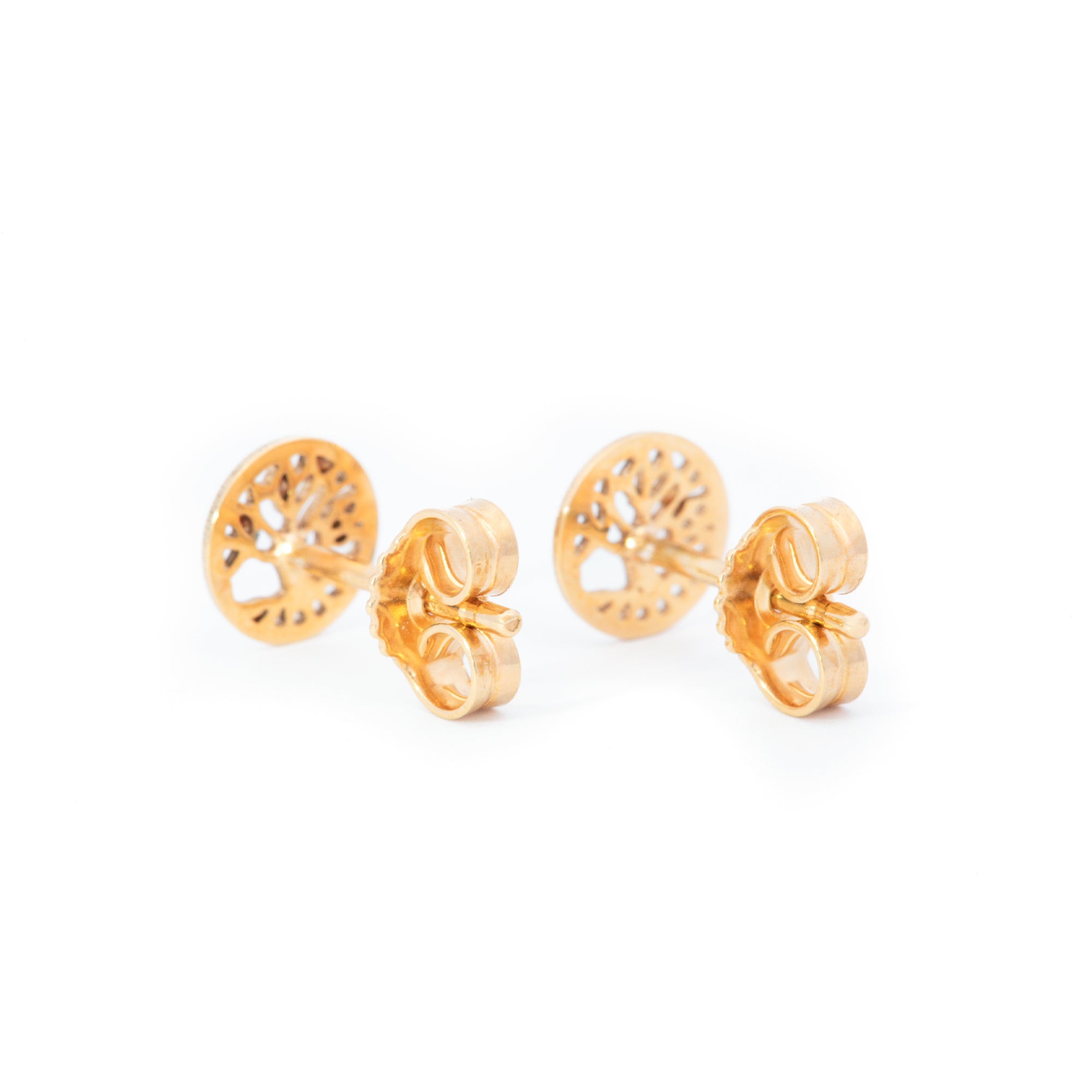 ARETES ÁRBOL DE LA VIDA REDONDO