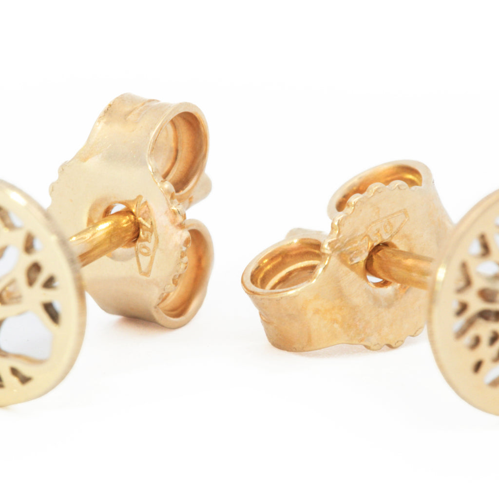 ARETES ÁRBOL DE LA VIDA REDONDO