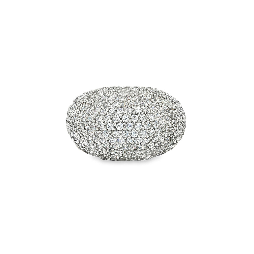 ANILLO BOMBA ZIRCÓN PAVE
