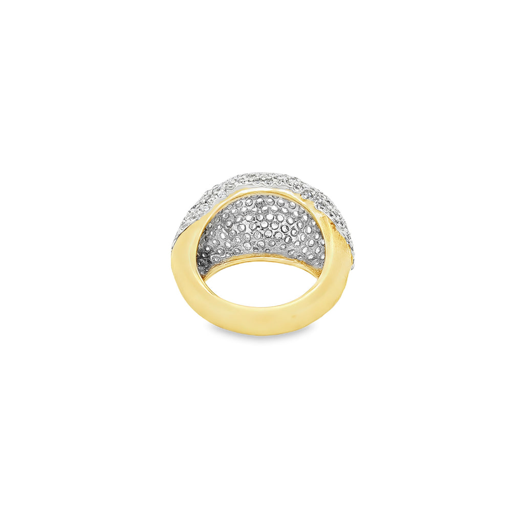 ANILLO BOMBA ZIRCÓN PAVE