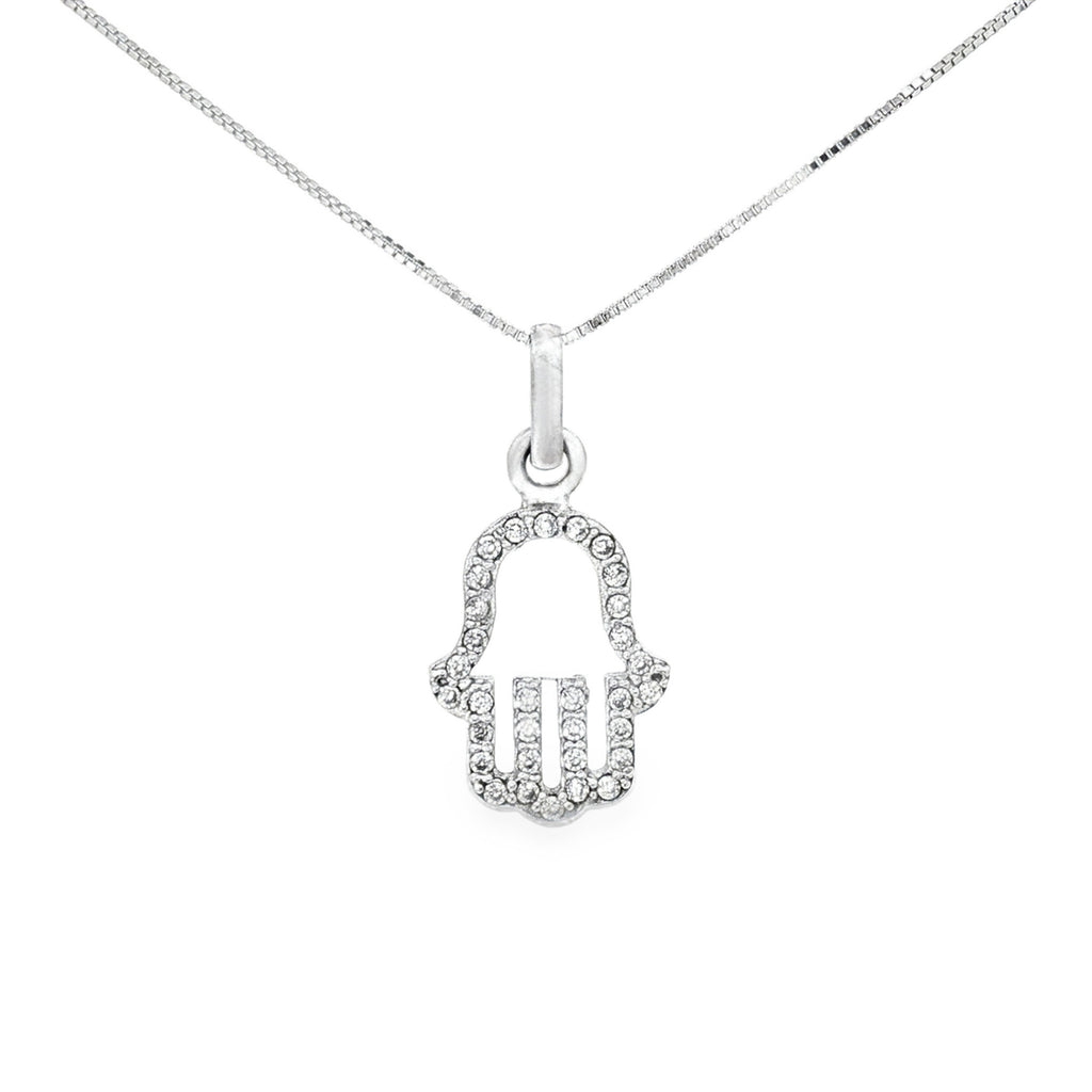 DIJE MANO HAMSA ZIRCONES