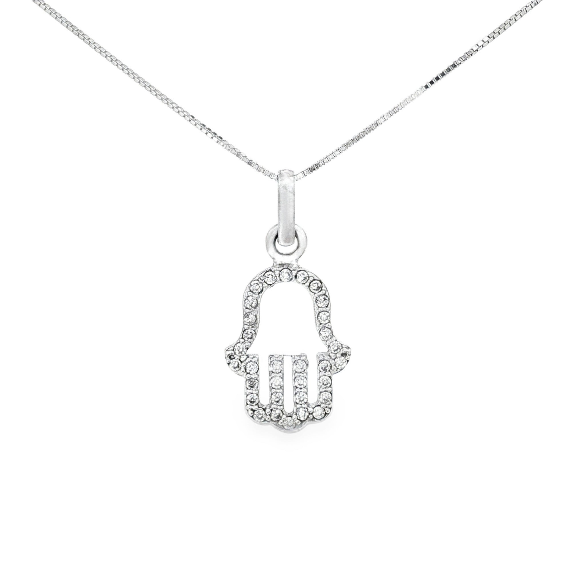 DIJE MANO HAMSA ZIRCONES