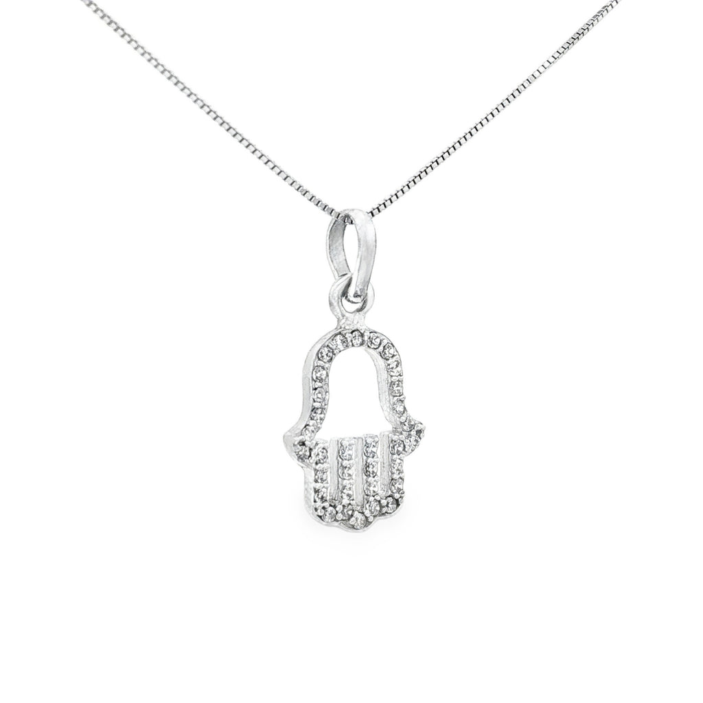 DIJE MANO HAMSA ZIRCONES