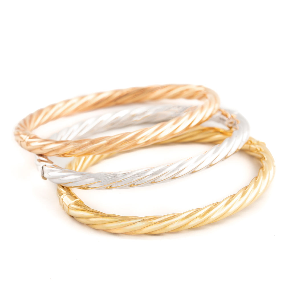 PULSERA AROS TRIO EN MELCOCHA