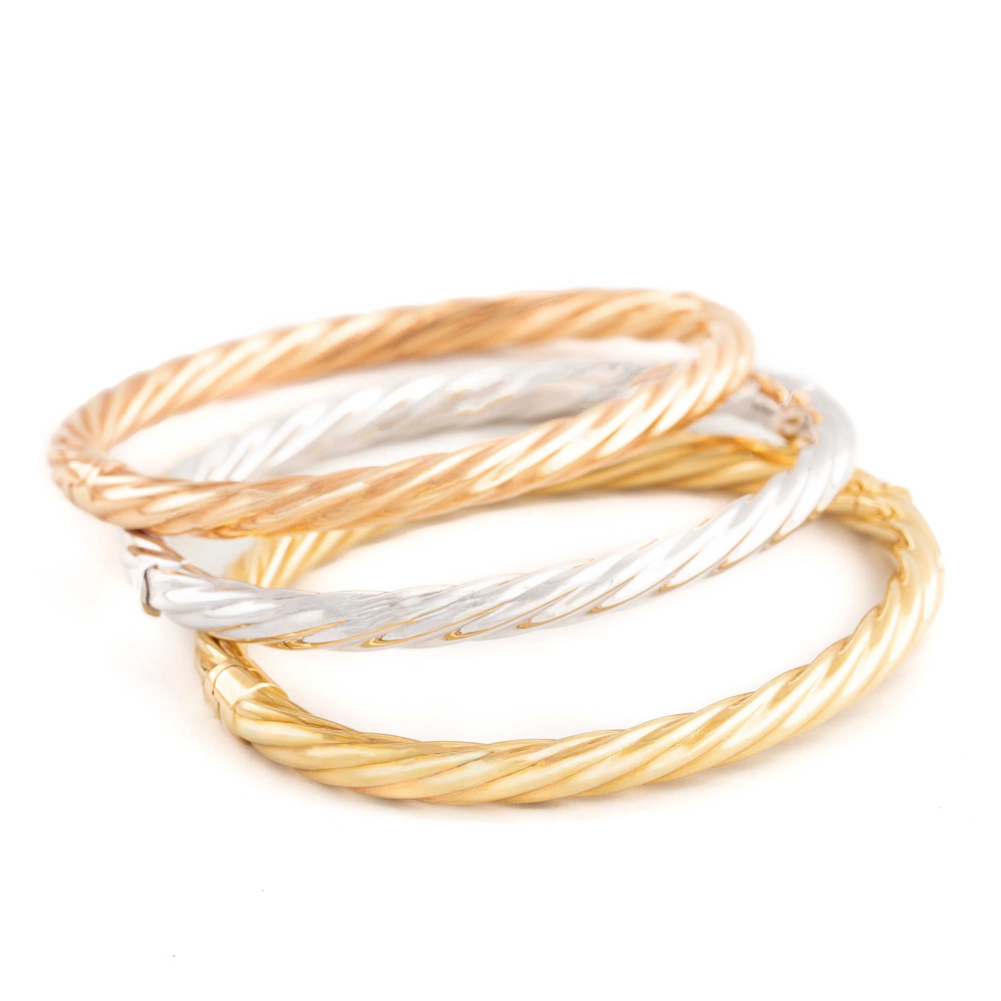 PULSERA AROS TRIO EN MELCOCHA