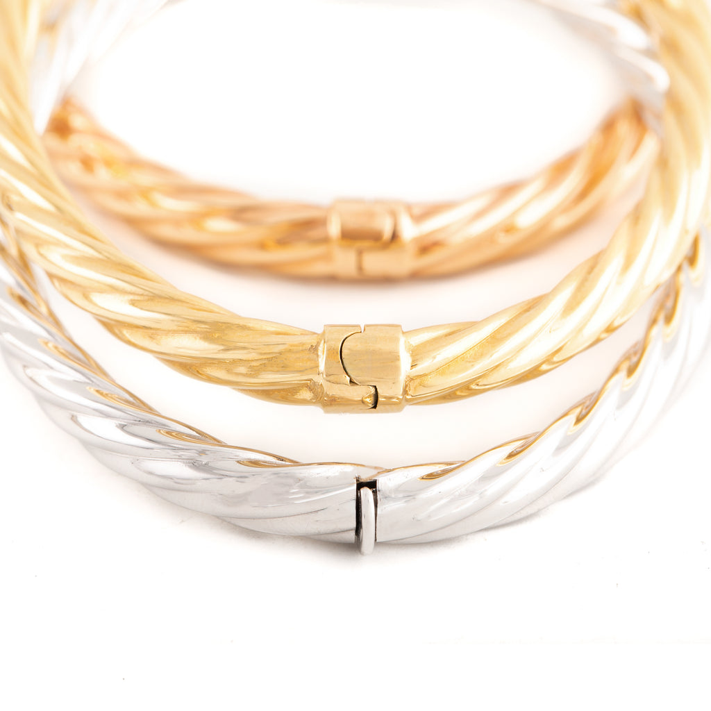 PULSERA AROS TRIO EN MELCOCHA