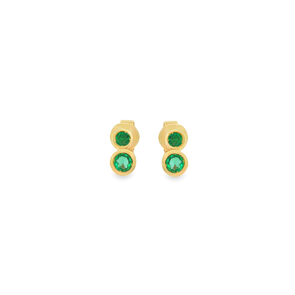 ARETES ESMERALDAS DOS CÍRCULOS