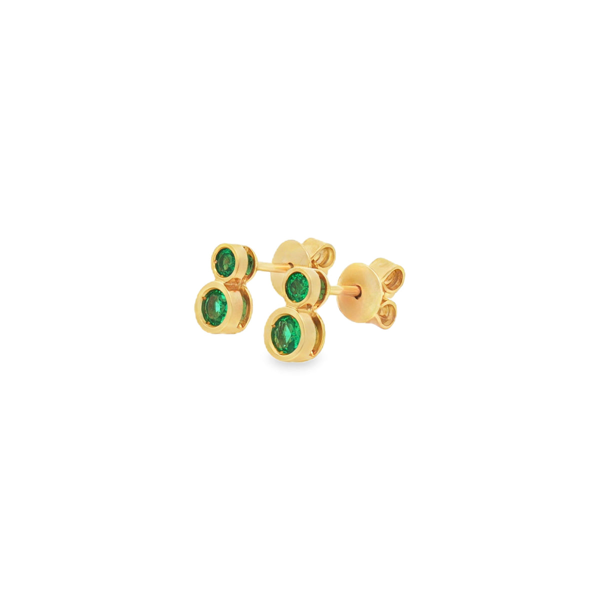ARETES ESMERALDAS DOS CÍRCULOS