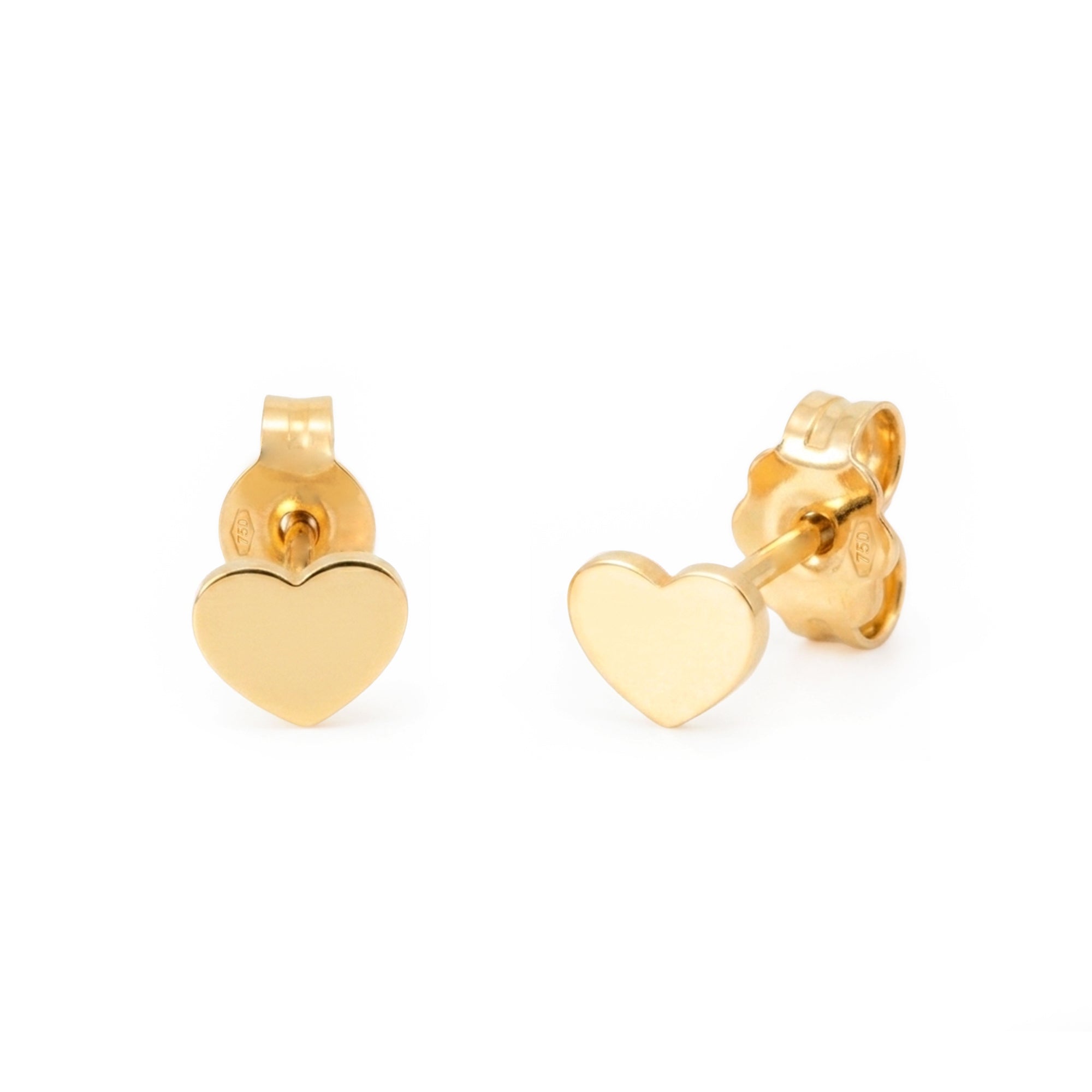 ARETES CORAZÓN PLANO