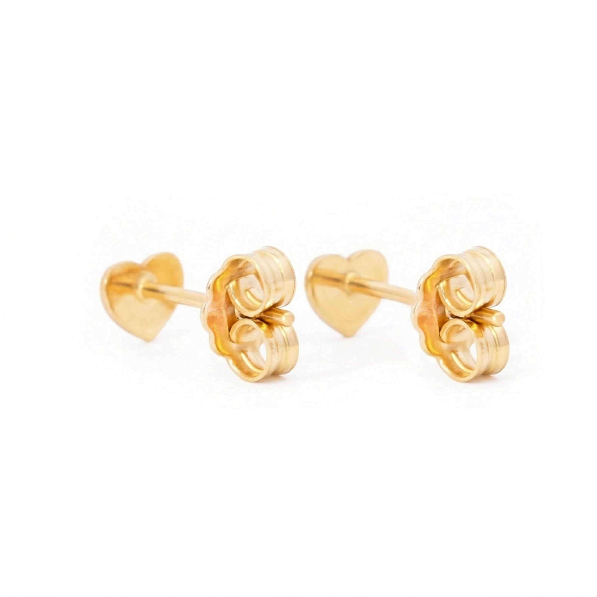 ARETES CORAZÓN PLANO