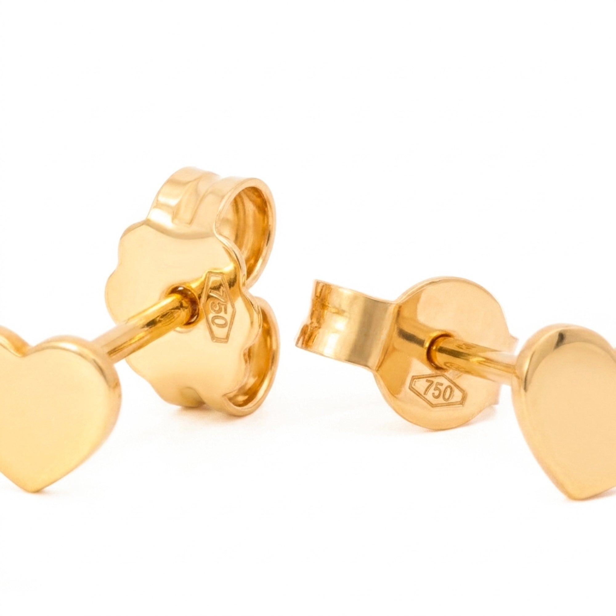 ARETES CORAZÓN PLANO