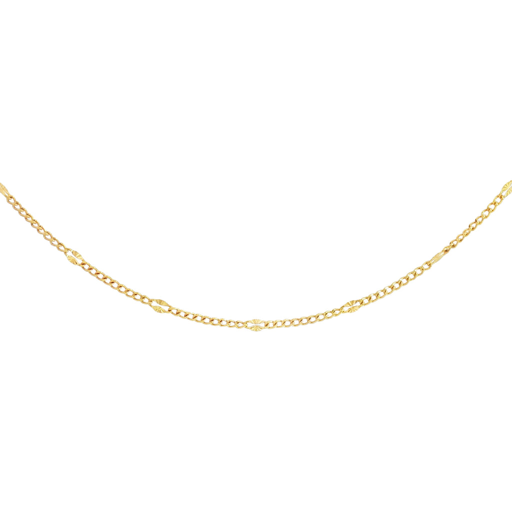 CADENA TEJIDO MIXTO GRUMETA-GUCCI 40 CM