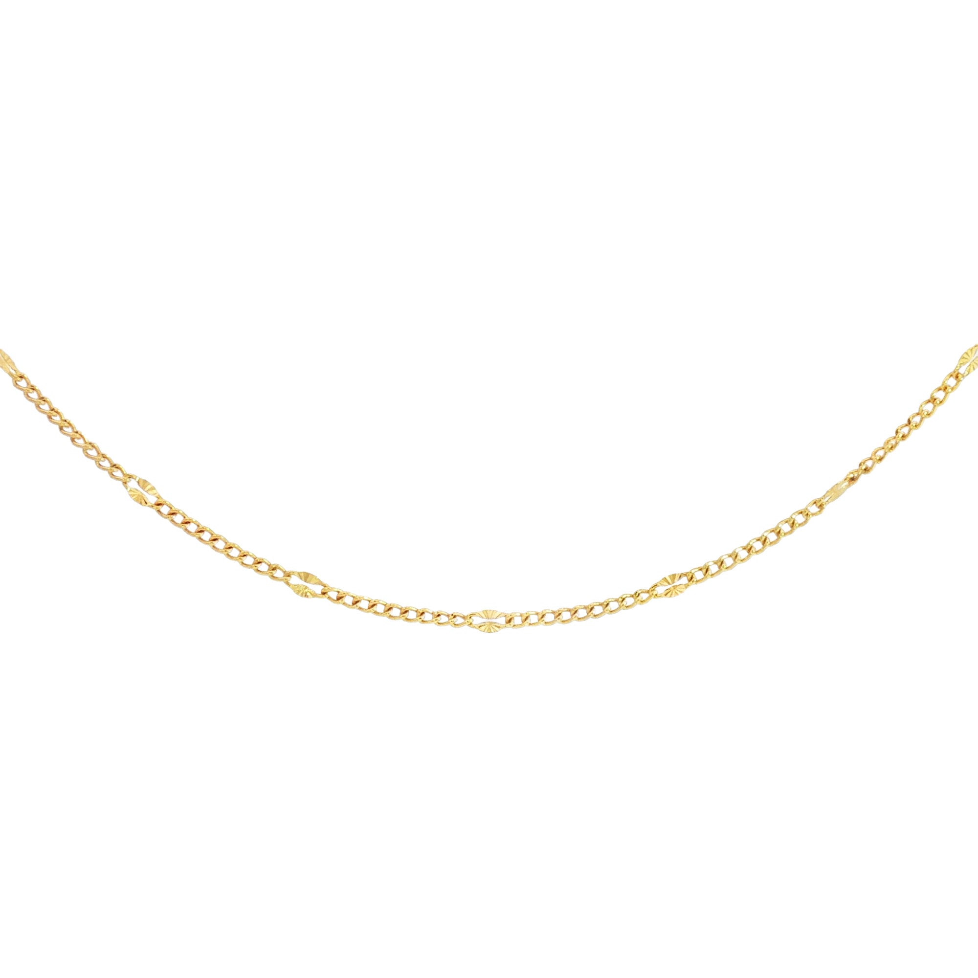 CADENA TEJIDO MIXTO GRUMETA-GUCCI 40 CM