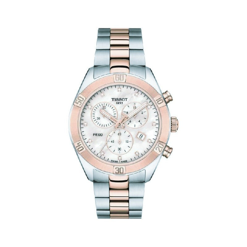 Reloj Tissot PR 100 Sport Chic Chronograph T101.917.22.116.00 Dama