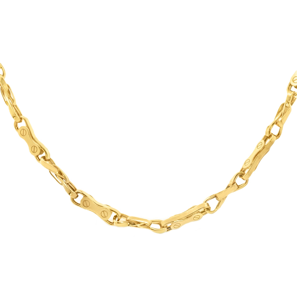 CADENA TEJIDO INFINITO DE TORNILLO 70 CM