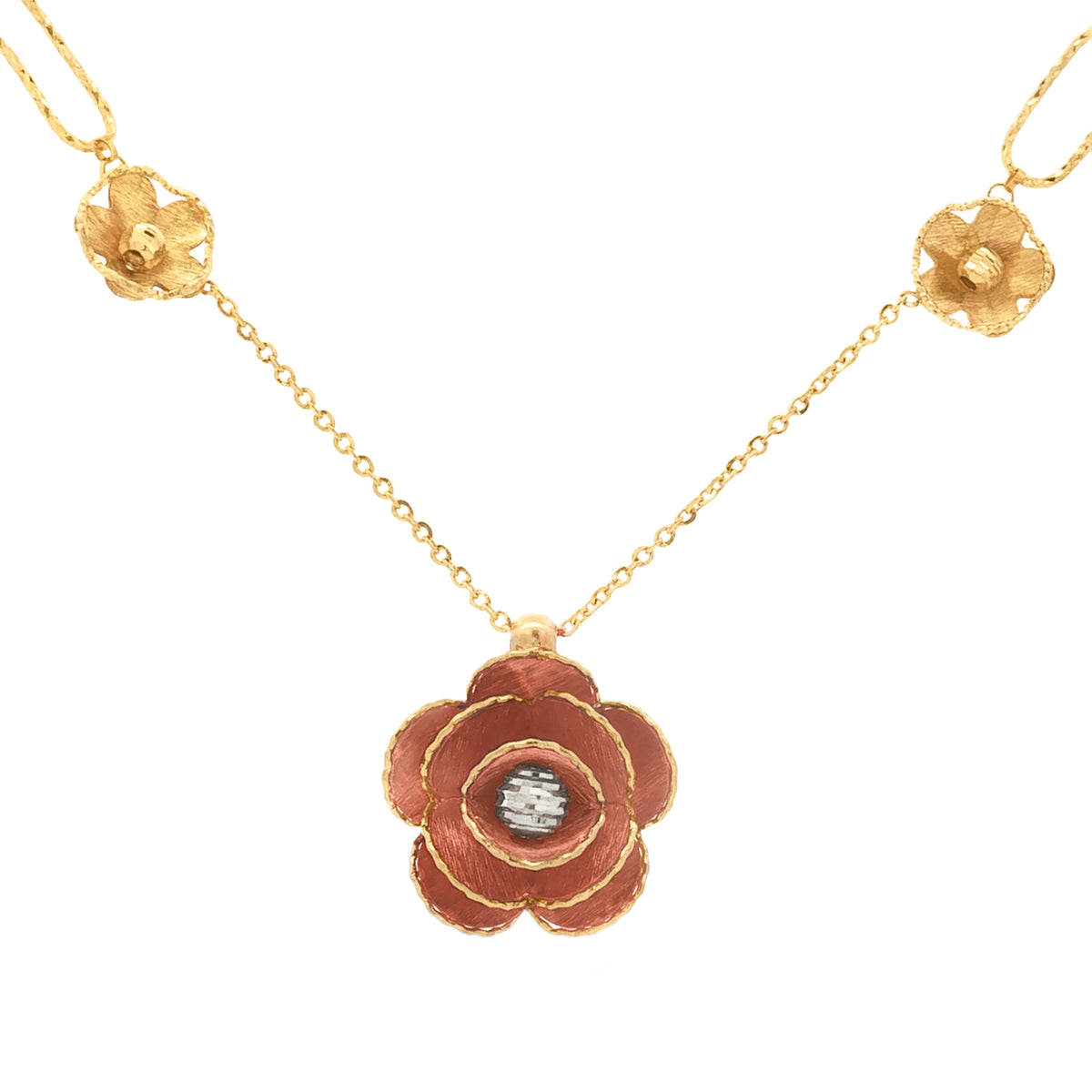 GARGANTILLA FLORAL 40 CM