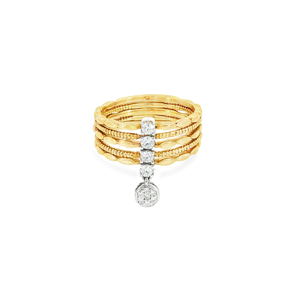ANILLO SEMANARIO CON DIAMANTES