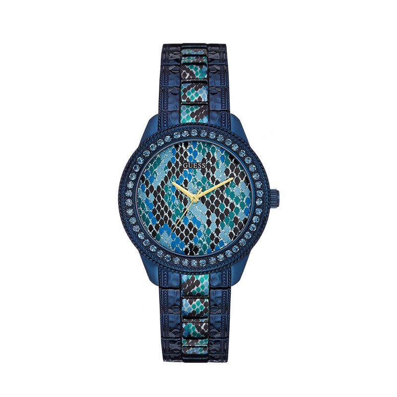 Reloj Guess Serpentine Azul W0624L3  Mujer