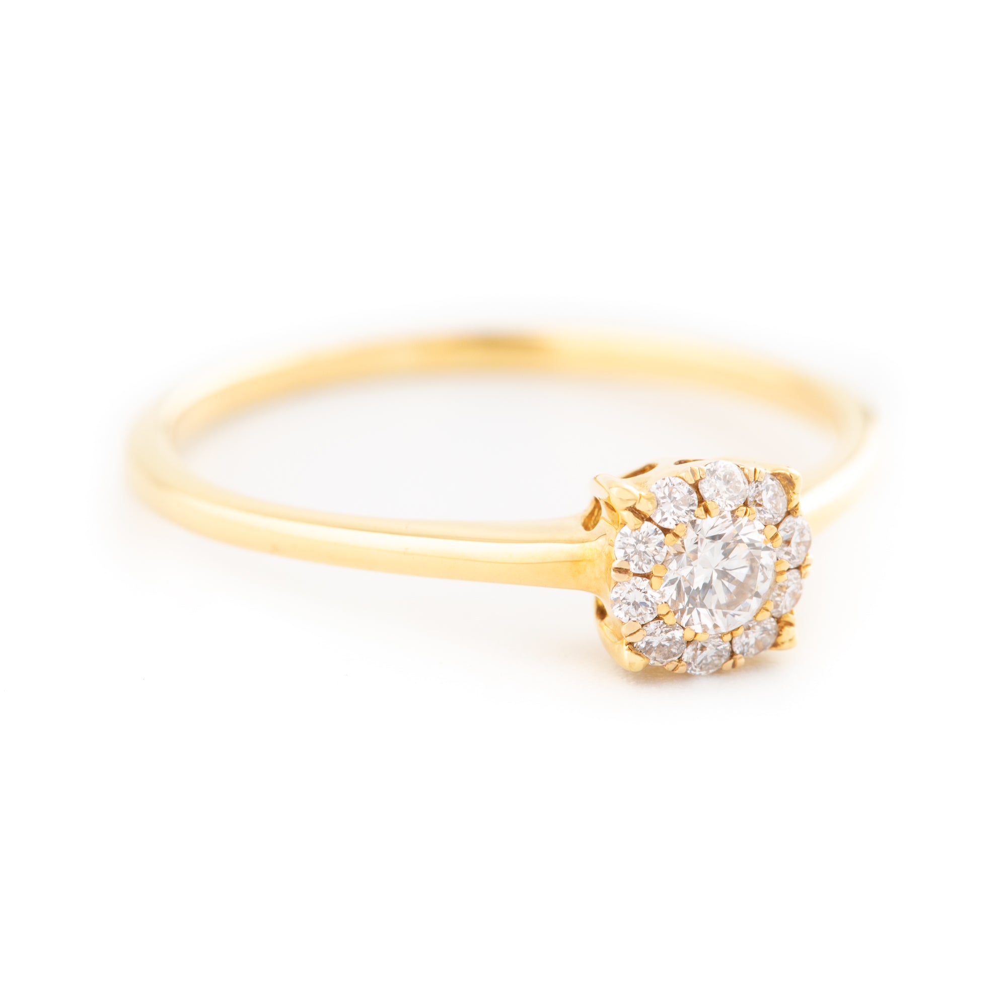 ANILLO FLOR CON DIAMANTES